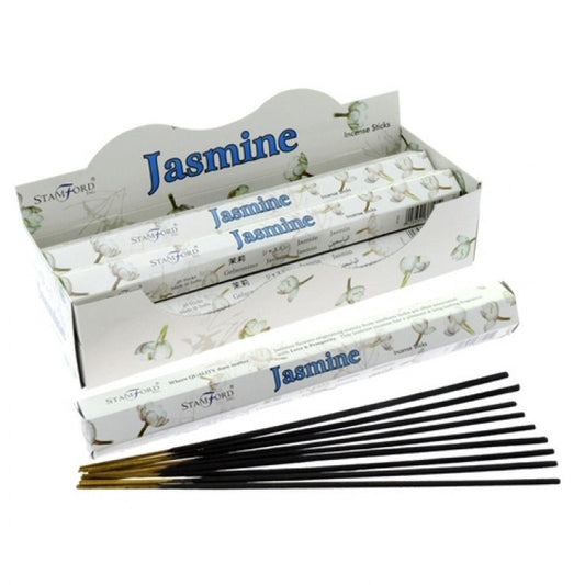 Stamford Premium Hex Incense Sticks – Jasmine fragrance box and sticks

