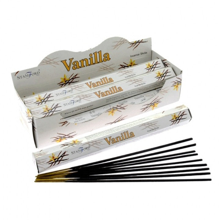 Stamford Premium Hex Incense Sticks – Vanilla box and sticks

