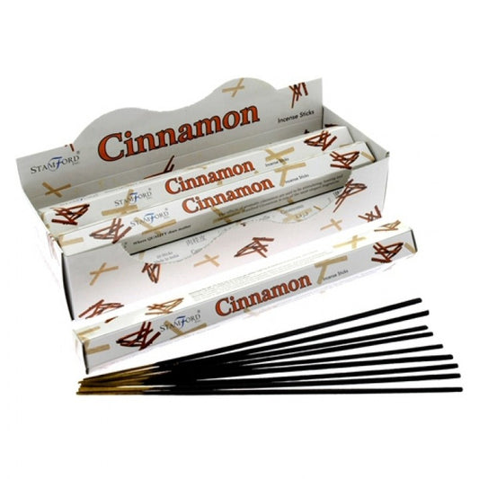 Stamford Premium Hex Incense Sticks – Cinnamon fragrance box and sticks

