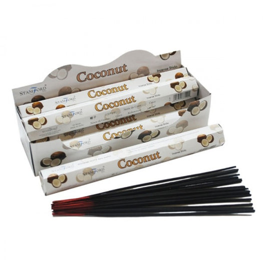 Stamford Premium Hex Incense Sticks – Coconut box and sticks

