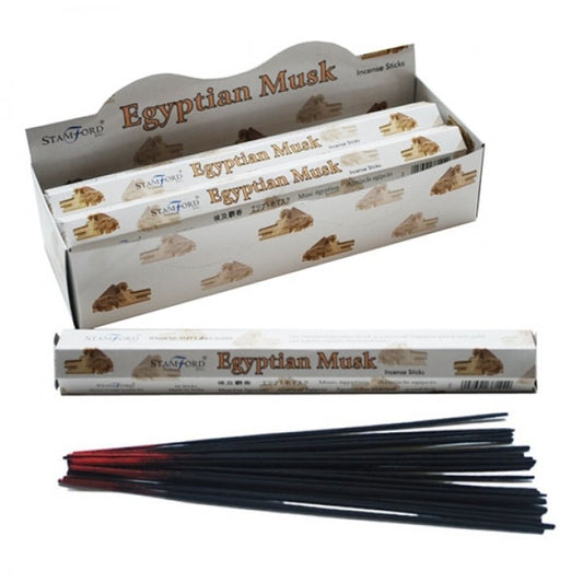 Stamford Premium Hex Incense Sticks – Egyptian Musk box and sticks

