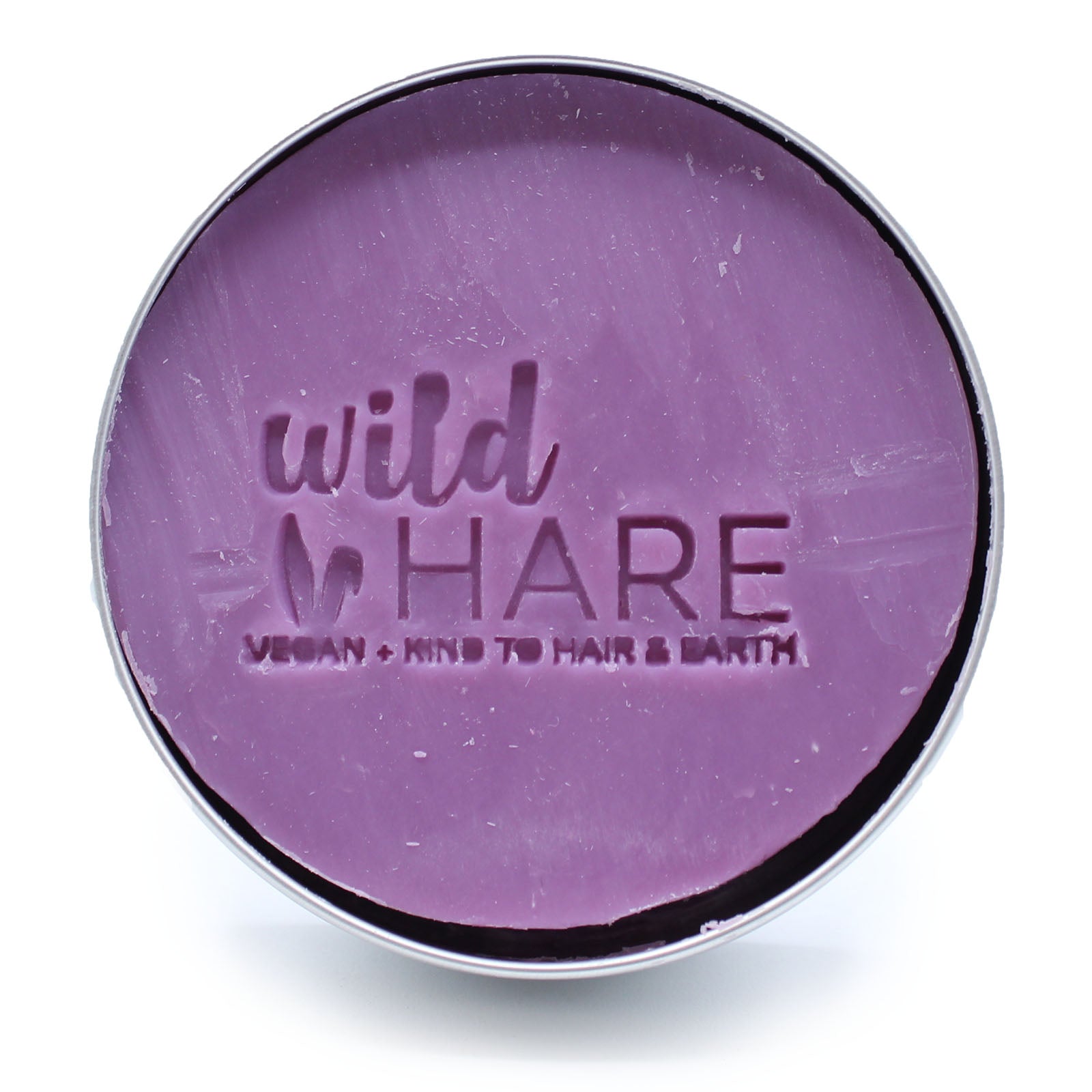 Fruity shampoo bar for silky glowing hair with wheat germ oil and vitamin E, vegan 60g solid shampoo in aluminium tin

